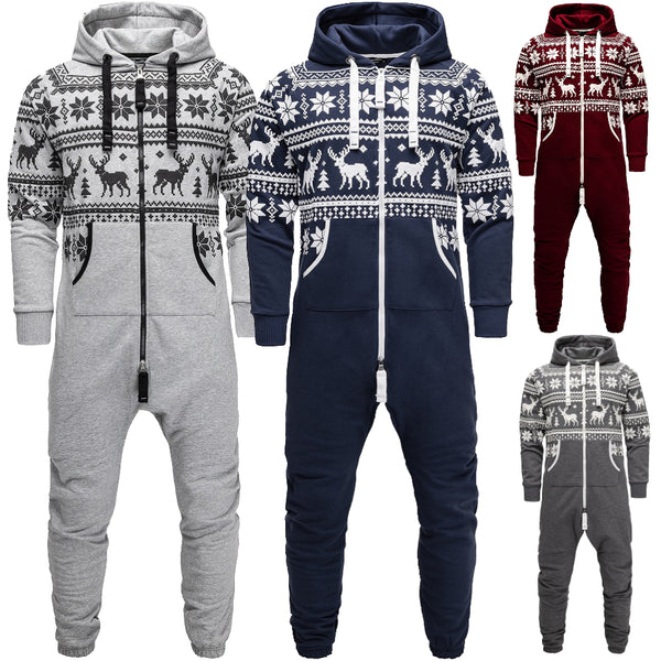 Mysiga onesies med luva - unisex jumpsuits