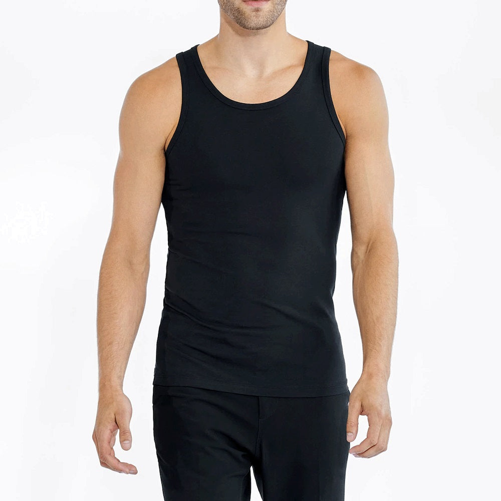 Billiga herrlinnen - svart framifrån