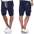 Mjukisshorts Mörkblåa cargoshorts