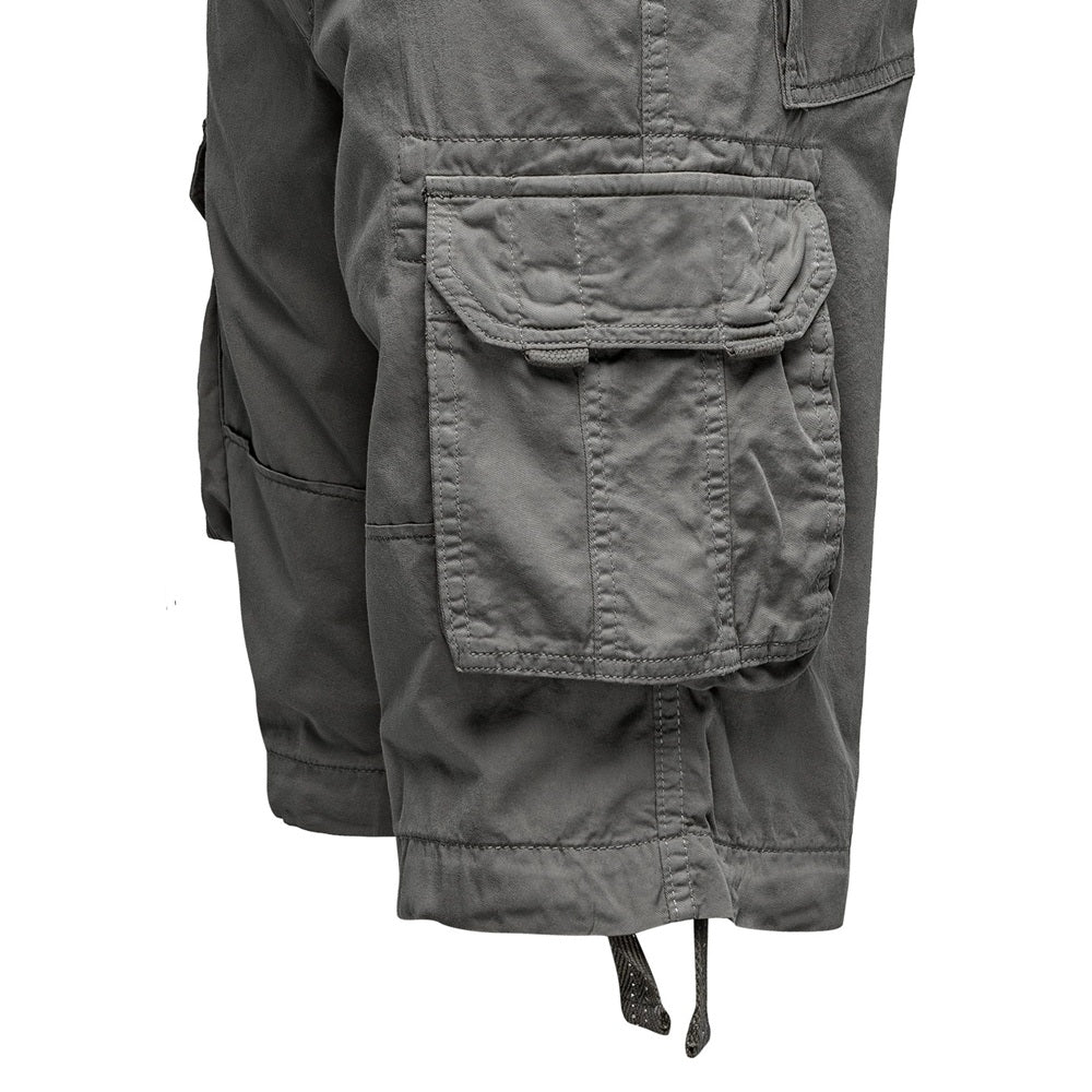 Cargoshorts från Amaci & Sons - mörkgråa zoom