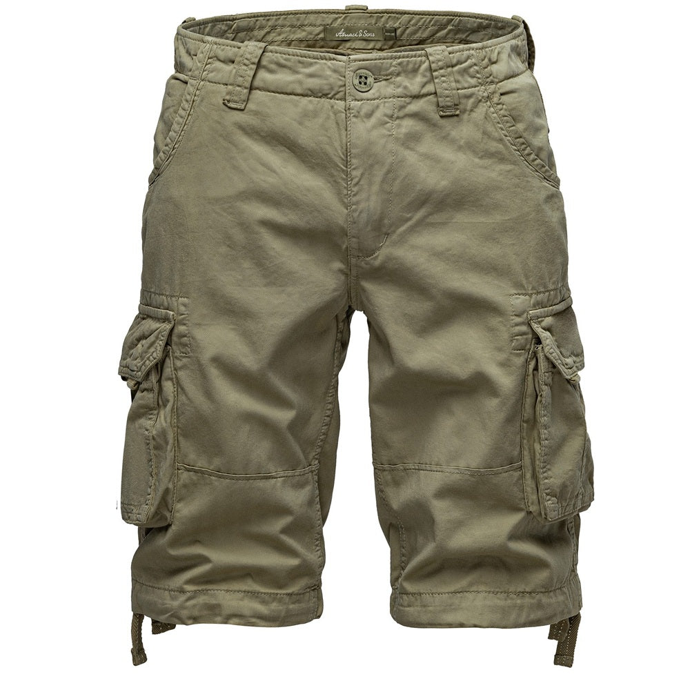 Cargoshorts från Amaci & Sons - gröna