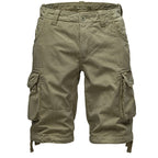 Cargoshorts från Amaci & Sons - gröna