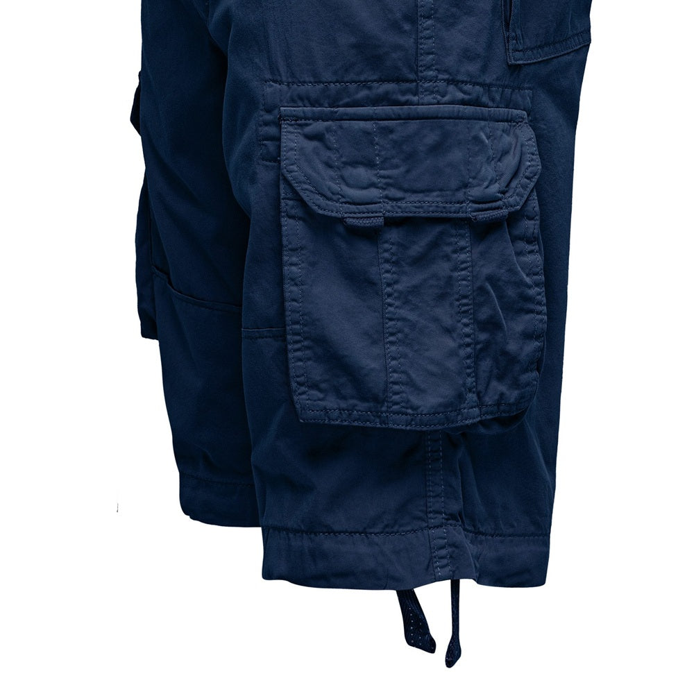 Cargoshorts från Amaci & Sons - mörkblåa zoom