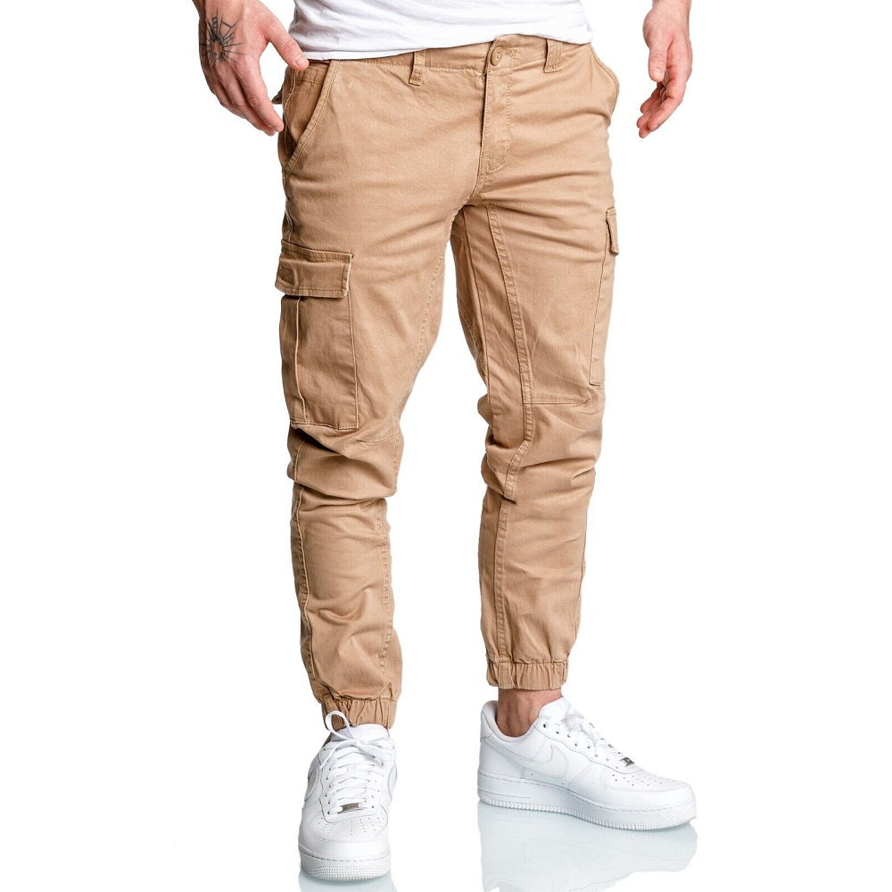 Beiga Chino joggers 499 kr - Herrbyxor med cargofickor