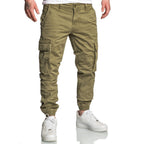 Chino joggers - Cargobyxor gröna