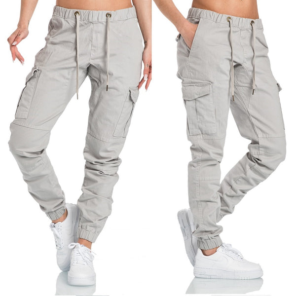 Chinos Dam 449 kr - Chino jogger ljusgråa