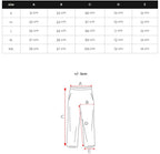 Chinos - Svarta Herrbyxor med rutmönster slim-fit storlekstabell