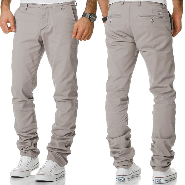 Klassiska ljusgrå chinos 399 kr - Herrbyxor