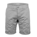 Ljusgråa chino shorts herr - Stilrena herrshorts