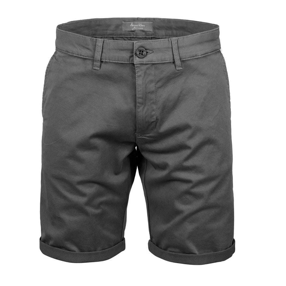 Mörkgrå chinoshorts Herrshorts