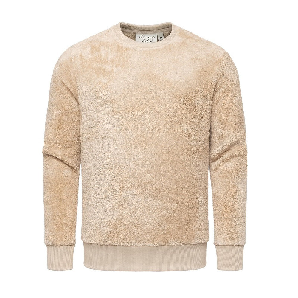 Fleecetröjor med flera olika färgval - Herrtröjor beige