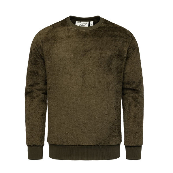 Grön fleecetröja herr - Herrtröja Fleece