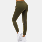 Militärgröna Mjukisbyxor - Sweatpants Dam