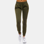 Militärgröna Mjukisbyxor - Sweatpants Dam