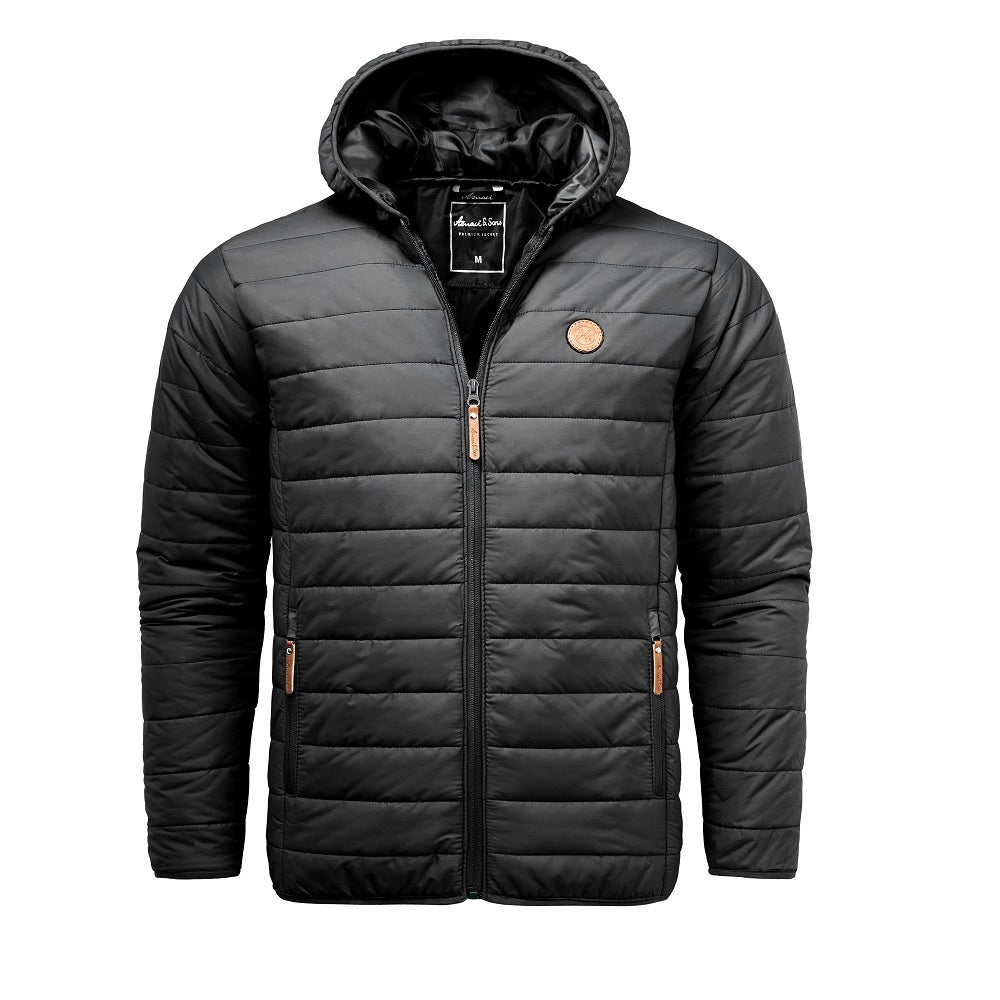 Prisvärda jackor från Amaci & Sons - Quiltade herrjackor - svart