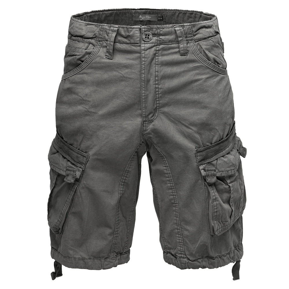 Cargoshorts för herrar från Amaci & Sons mörkgrå