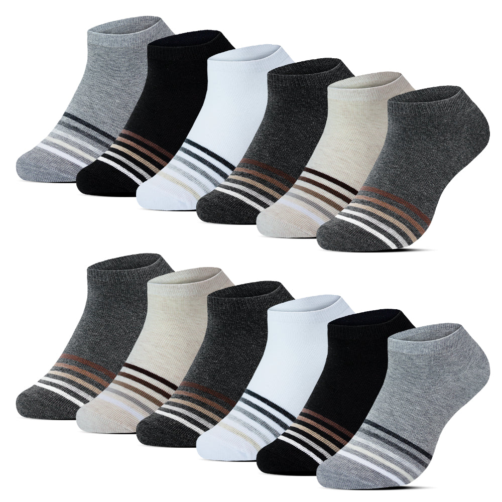 Ankelstrumpor herr i 12-pack från Benyson