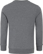Sweatshirt Herr - Långärmad mörkgrå herrtröja