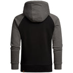 Superskön Hoodie svart/grå