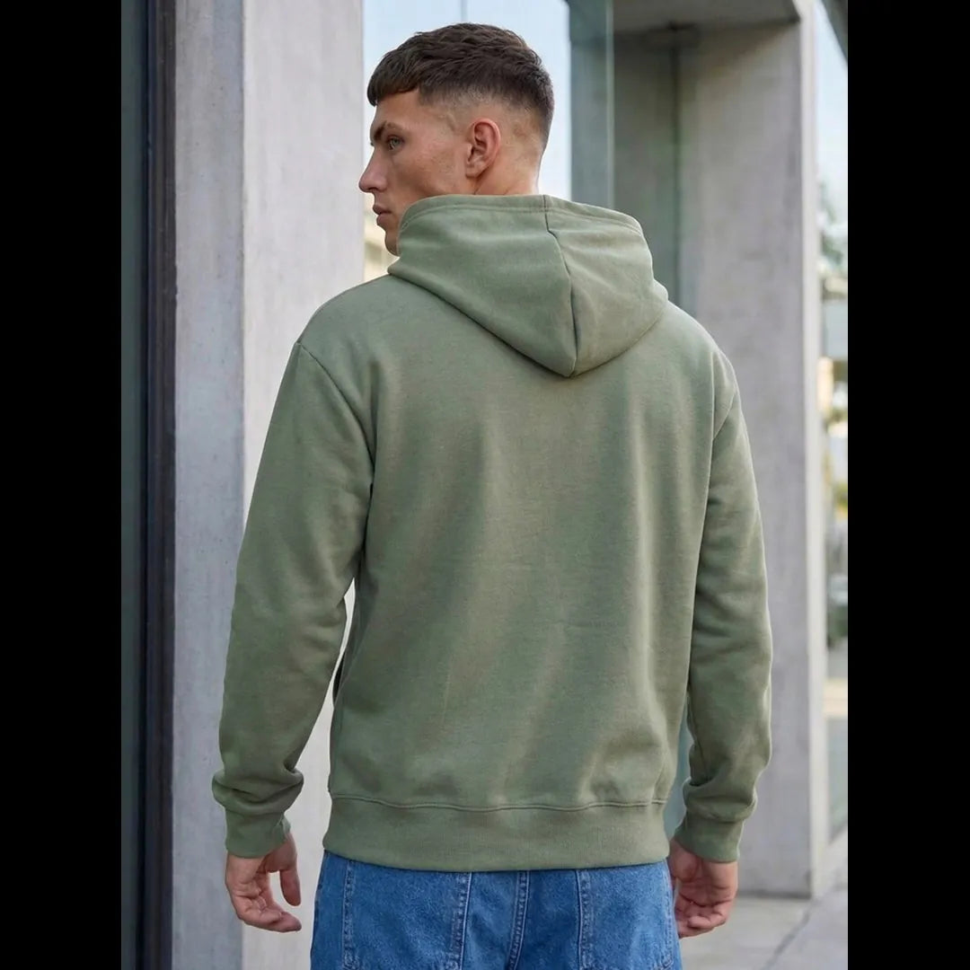 Hoodie Herr Olivgrön – Tunn & Bekväm Vår/Sommar Hoodie