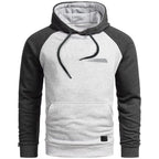 Hoodie JHNsport kollektion - Ljusgrå herrtröja