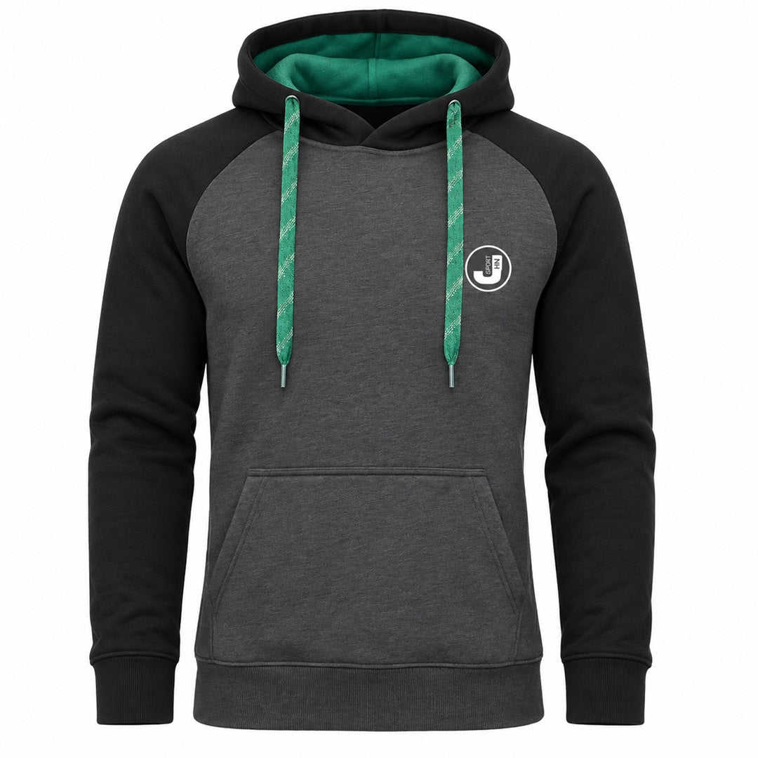 Mörkgrå hoodie herr från JHNsport