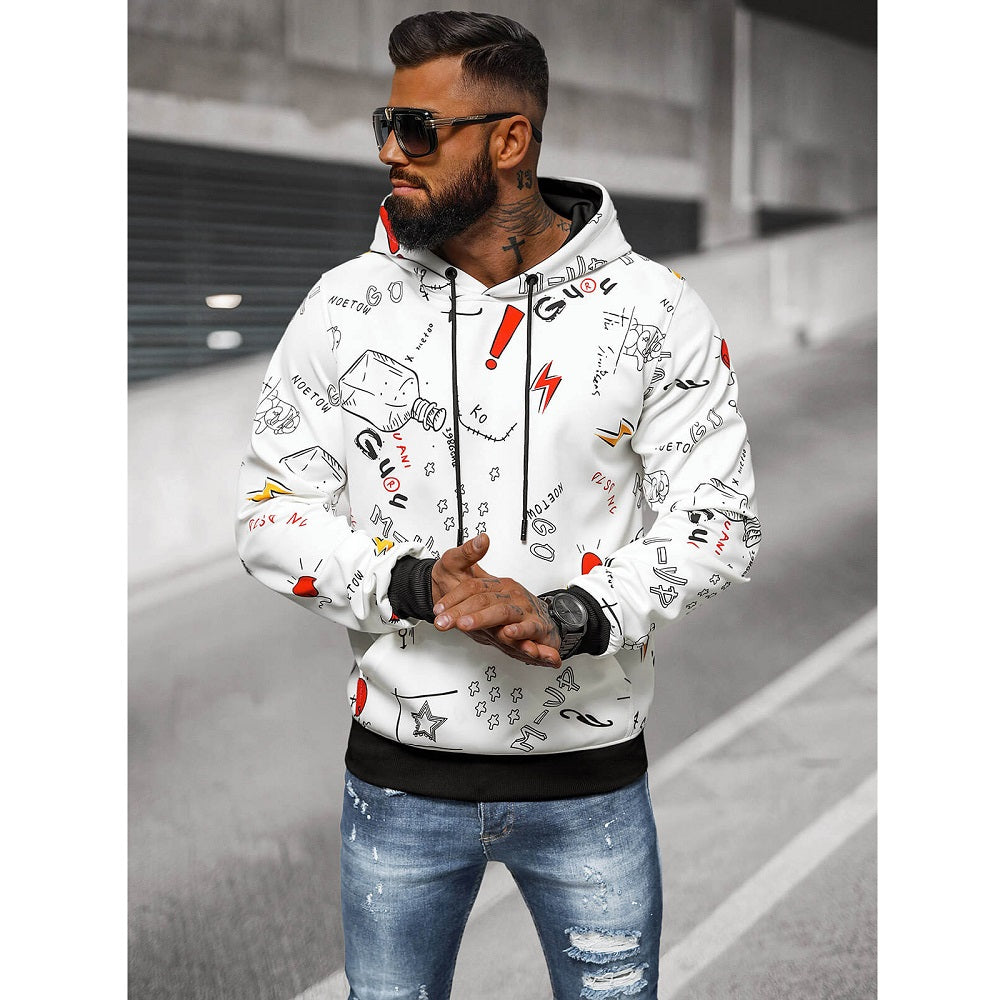 Hoodie Herr med attityd - Herrtröja med luva