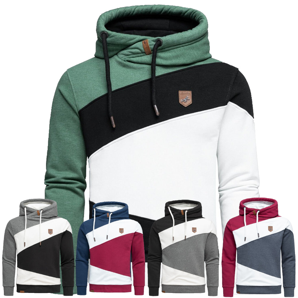 Hoodies herr - flerfärgade huvtröjor