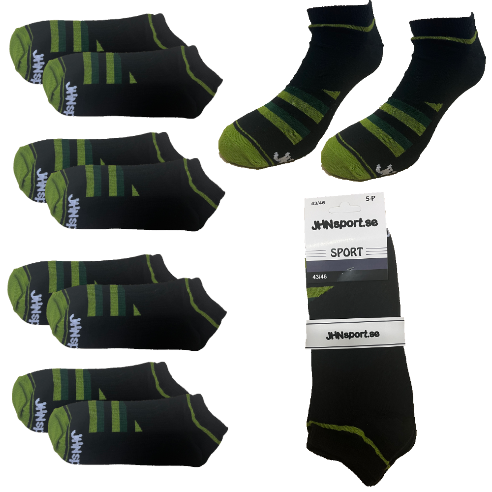 JHNsport sportstrumpor svarta