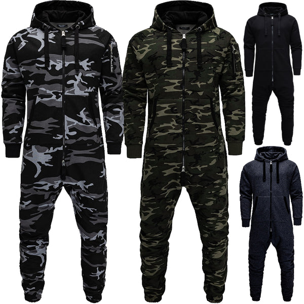 Onesies med attityd - Unisex Jumpsuits med luva