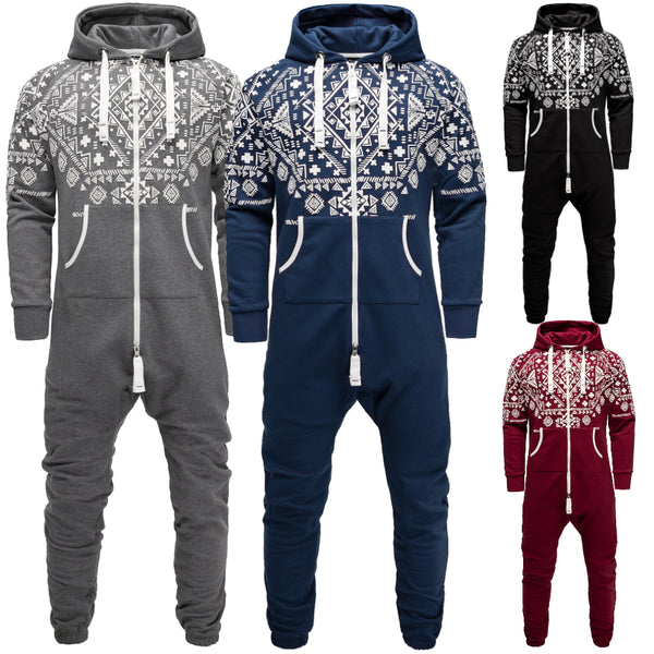 Unisex Vintage onesies - Jumpsuits med luva