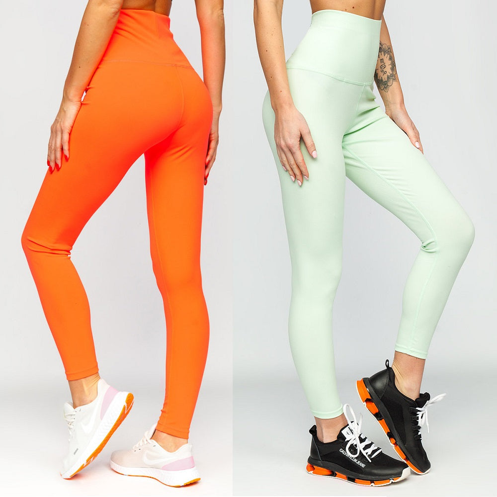 Leggings med hög midja - 2 färgval