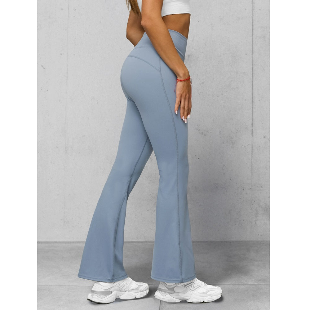Damleggings Ljusblå - Utsvängd modell sidan