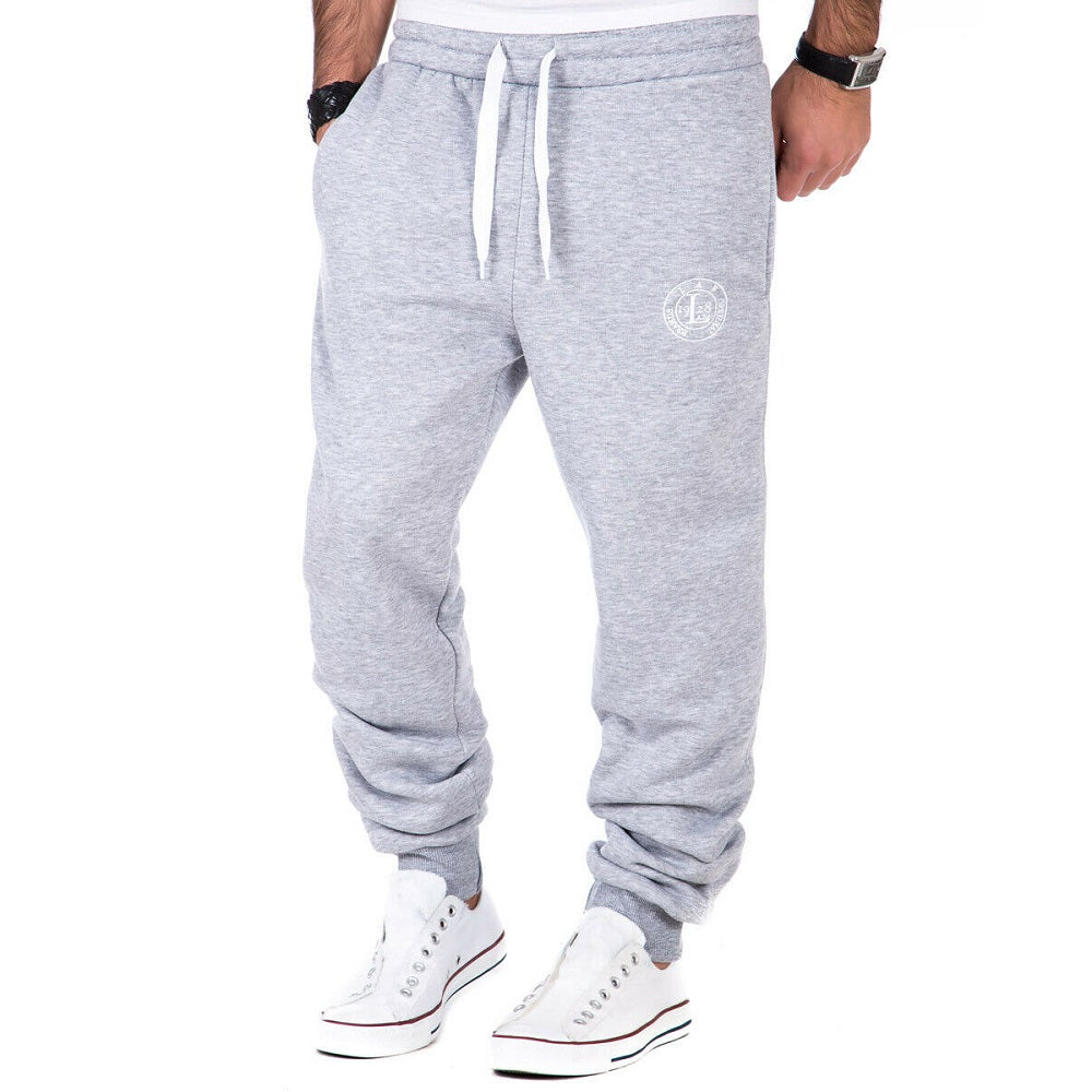 Ljusgråa mjukisbyxor herr 239 kr