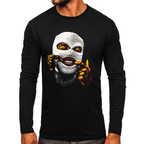 Långärmad Herrtröja - printed longsleeve
