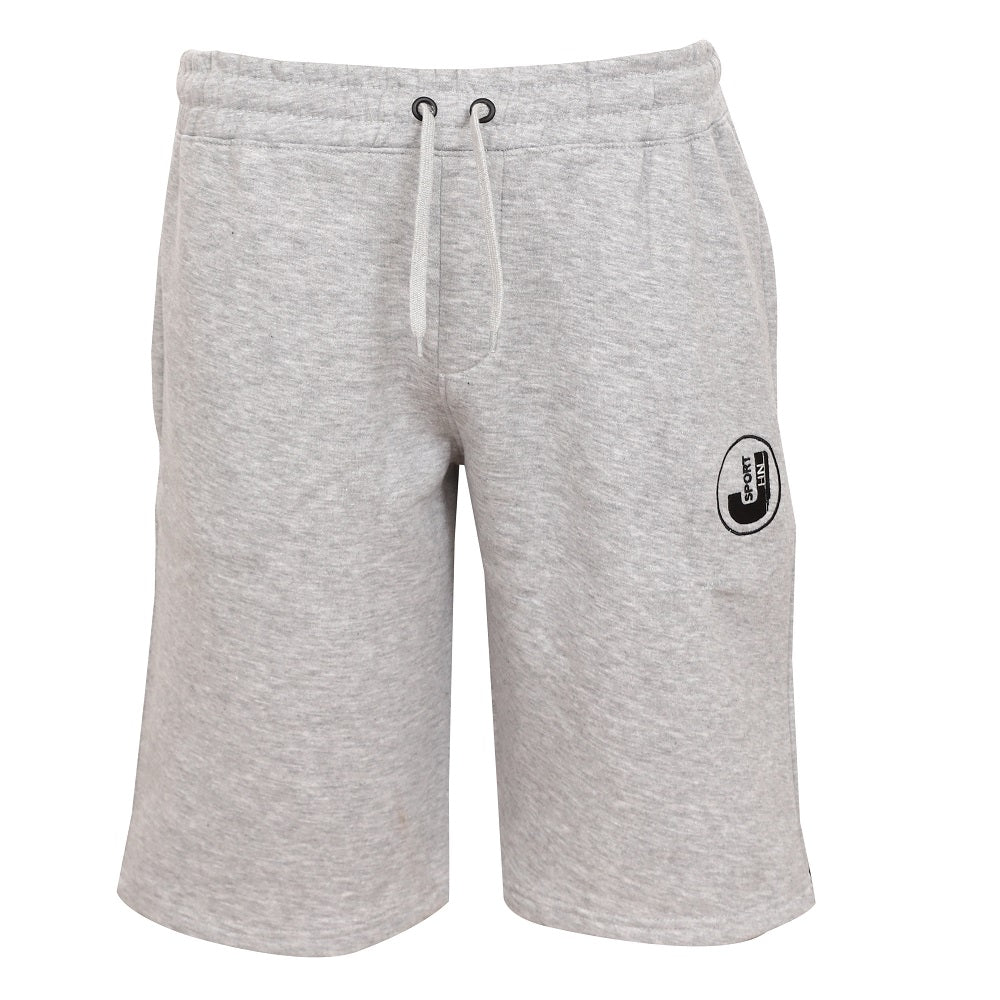 Mjukisshorts herr - JHNsport herrshorts ljusgråa framifrån