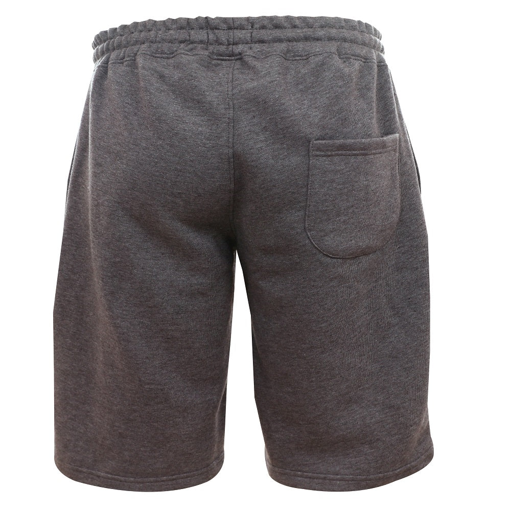 Mjukisshorts herr - JHNsport herrshorts mörkgråa bakifrån