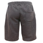 Mjukisshorts herr - JHNsport herrshorts mörkgråa bakifrån