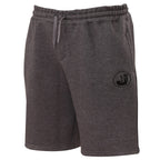 Mjukisshorts herr - JHNsport herrshorts mörkgråa från sidan