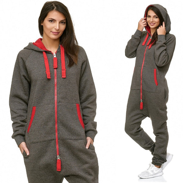 Onesie jumpsuit mörkgrå