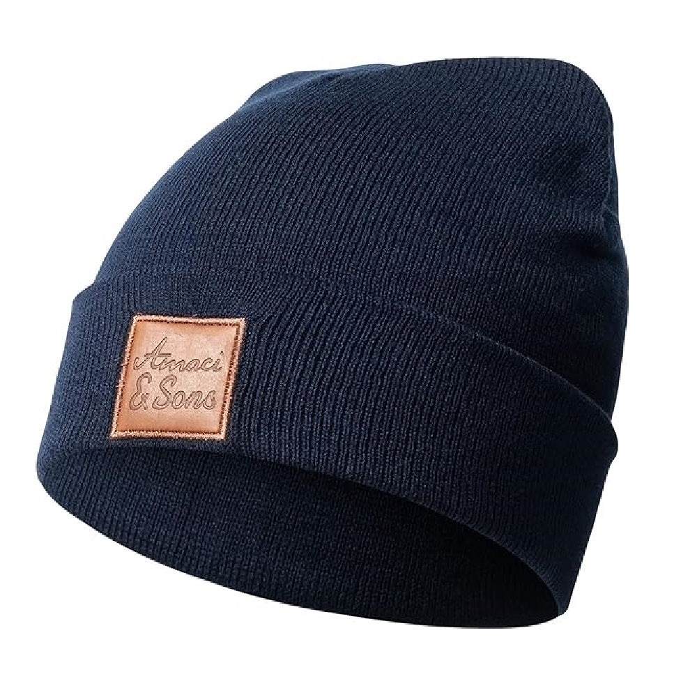 Billiga unisex mössor i flera färgval - mörkblå