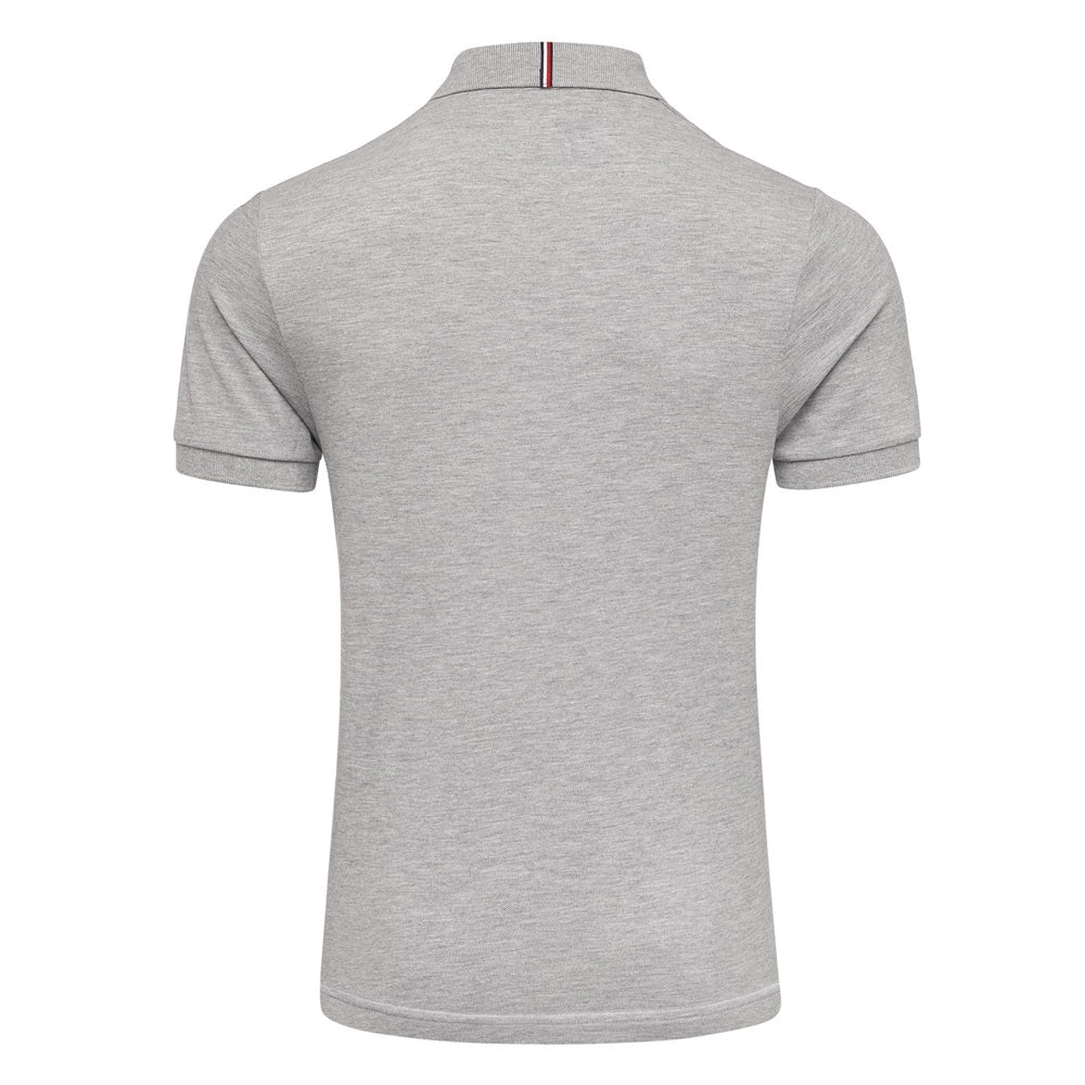 Klassisk Ljusgrå Pikétröja Herr - Amaci & Sons