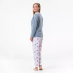 Pyjamas dam från Gaubert® i mjuk bomull med bekväm Comfort Fit.