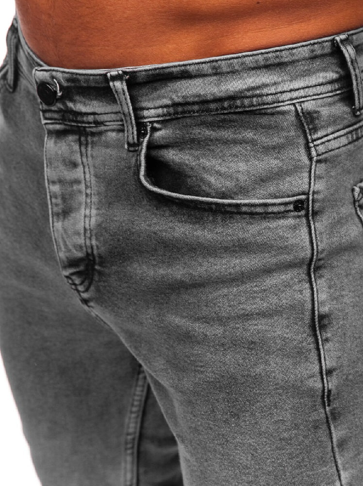 Jeans Regular fit - Grafitgrå herr zoomad
