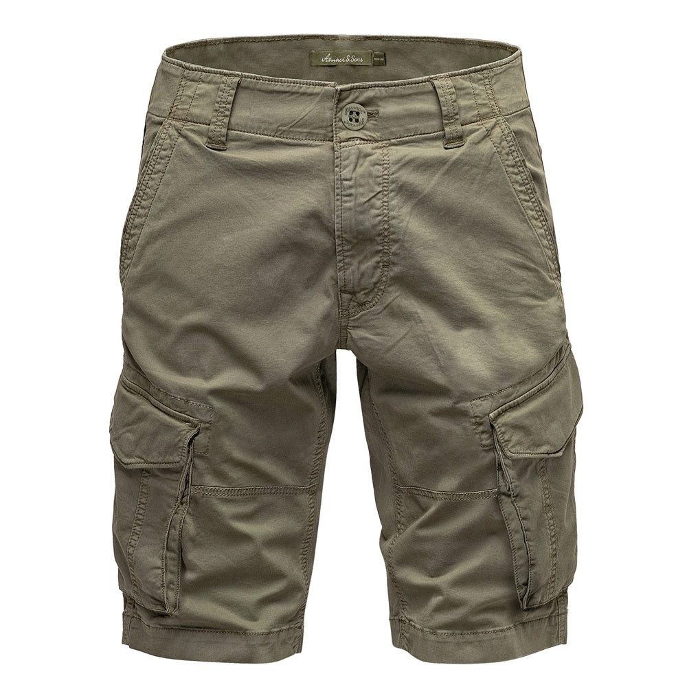 Cargoshorts Herr från Amaci & Sons i 5 färgval - gröna