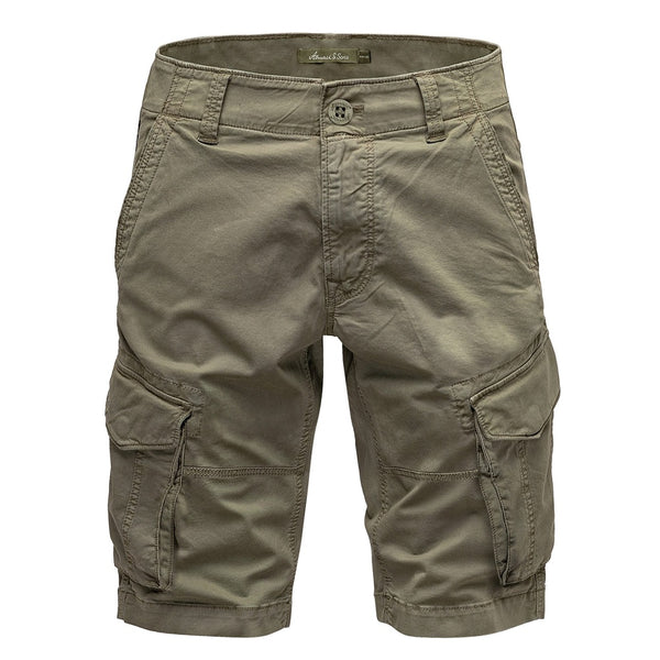 Cargoshorts Herr från Amaci & Sons i 5 färgval - gröna