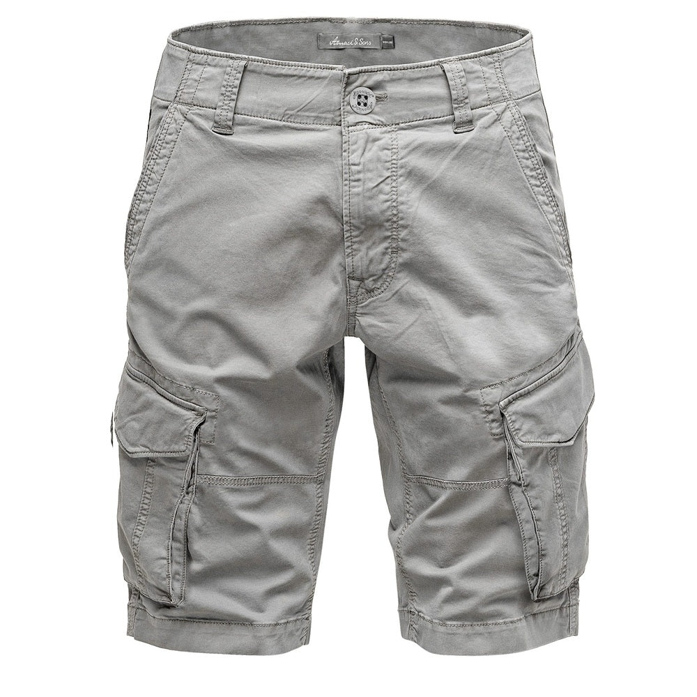 Cargoshorts Herr från Amaci & Sons i 5 färgval - ljusgrå