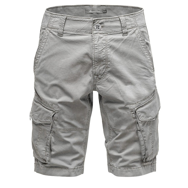 Cargoshorts Herr från Amaci & Sons i 5 färgval - ljusgrå