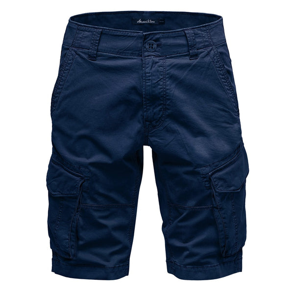 Cargoshorts Herr från Amaci & Sons i 5 färgval - mörkblå