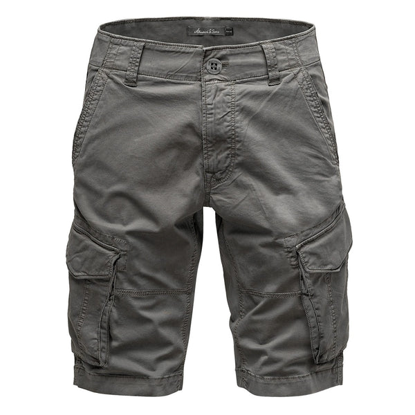 Cargoshorts Herr från Amaci & Sons i 5 färgval - mörkgrå